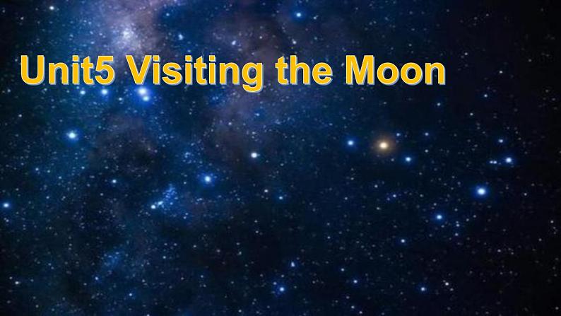 沪教牛津版英语七年级上册 Unit 5 visiting the moon PPT课件+教案01