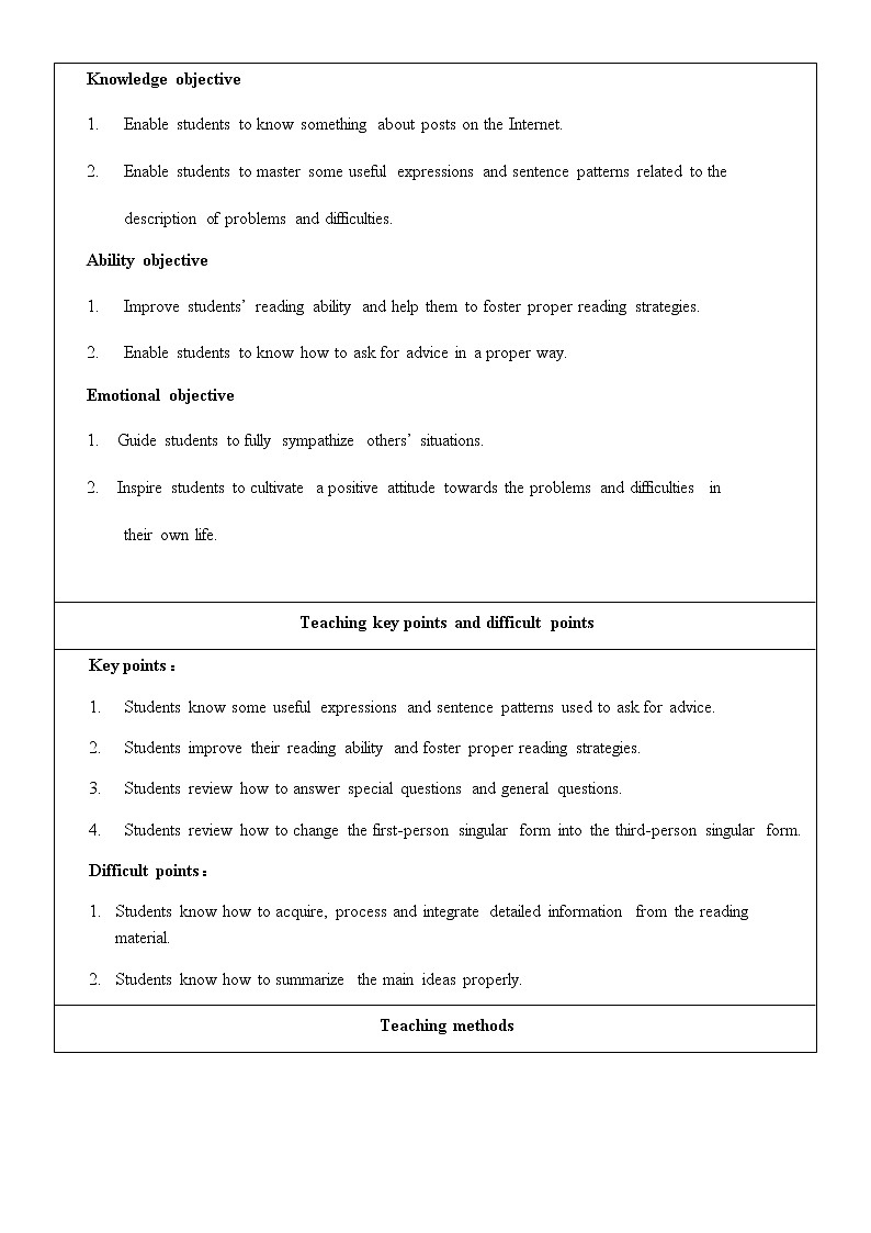沪教牛津版英语9年级上册 Unit 4 Problems and advice PPT课件+教案02