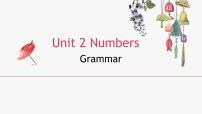 初中英语Unit  2  Numbers示范课ppt课件