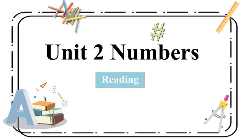 沪教牛津版英语8年级上册 Unit 2 Numbers PPT课件+教案01