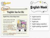 滬教牛津版英語(yǔ)8年級(jí)上冊(cè) Unit 8 English Week PPT課件+教案