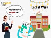 滬教牛津版英語(yǔ)8年級(jí)上冊(cè) Unit 8 English Week PPT課件+教案
