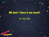 外研版英语7年级上册 M6 Unit 1 Does it eat meat-2PPT 课件