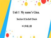 人教版英语七年级上册 Unit 1 第5课时（Section B 3a-Self Check） PPT课件