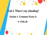 人教版英语七年级上册 Unit 4 第2课时（Section A Grammar Focus-3c） PPT课件