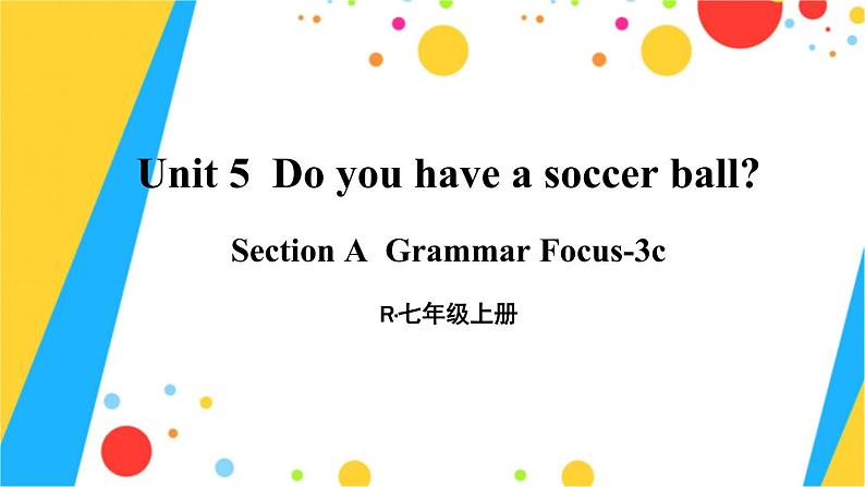 第2课时（Section A Grammar Focus-3c）第1页