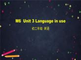 外研版英語8年級上冊 M6 Unit 3 Language in use PPT課件