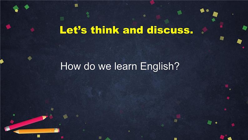 外研版英语8年级上册 M1 Unit 1 Let’s try to speak English as much as possible. PPT课件第6页