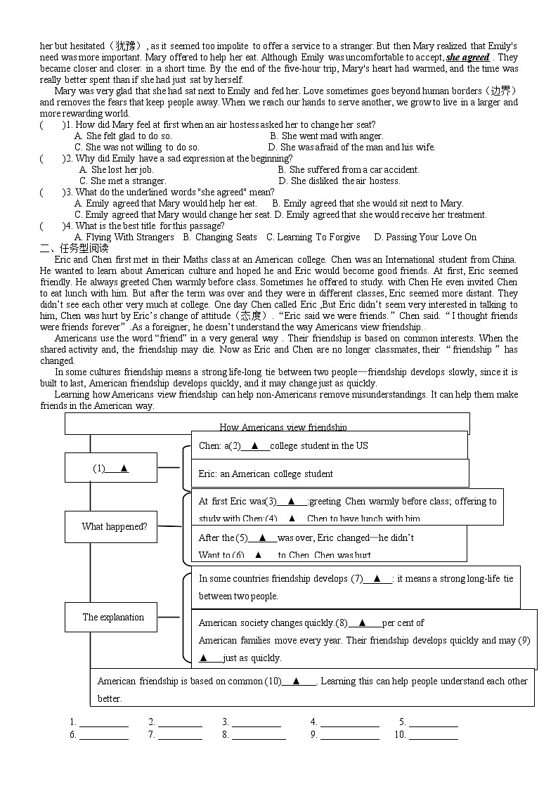 牛津译林版九年级英语下册同步作业：U2 Grammar I第2页