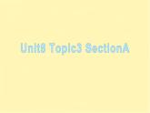湖北仁爱英语2022年七下Unit8 Topic3 SectionA课件
