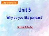 人教新目标版七年级下册英语  Unit 5 Section B 1a-1d课件