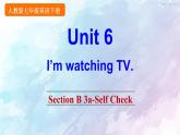 人教新目标版七年级下册英语  Unit 6 Section B 3a-Self Check课件