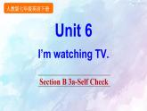 人教新目标版七年级下册英语  Unit 6 Section B 3a-Self Check课件