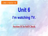 人教新目标版七年级下册英语  Unit 6 Section B 3a-Self Check课件