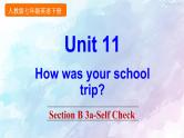 人教新目标版七年级下册英语  Unit 11 Section B 3a-Self Check课件