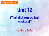 人教新目标版七年级下册英语  Unit 12 Section A 2a-2d课件