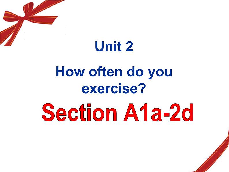 人教版八年级上册英语Unit2样品课件_02（共4份）Section A-1课件第1页