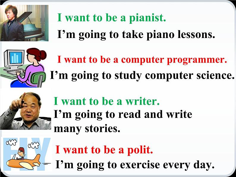 人教版八年级上册英语Unit6样品课件_01（共4份）Section B 1课件07