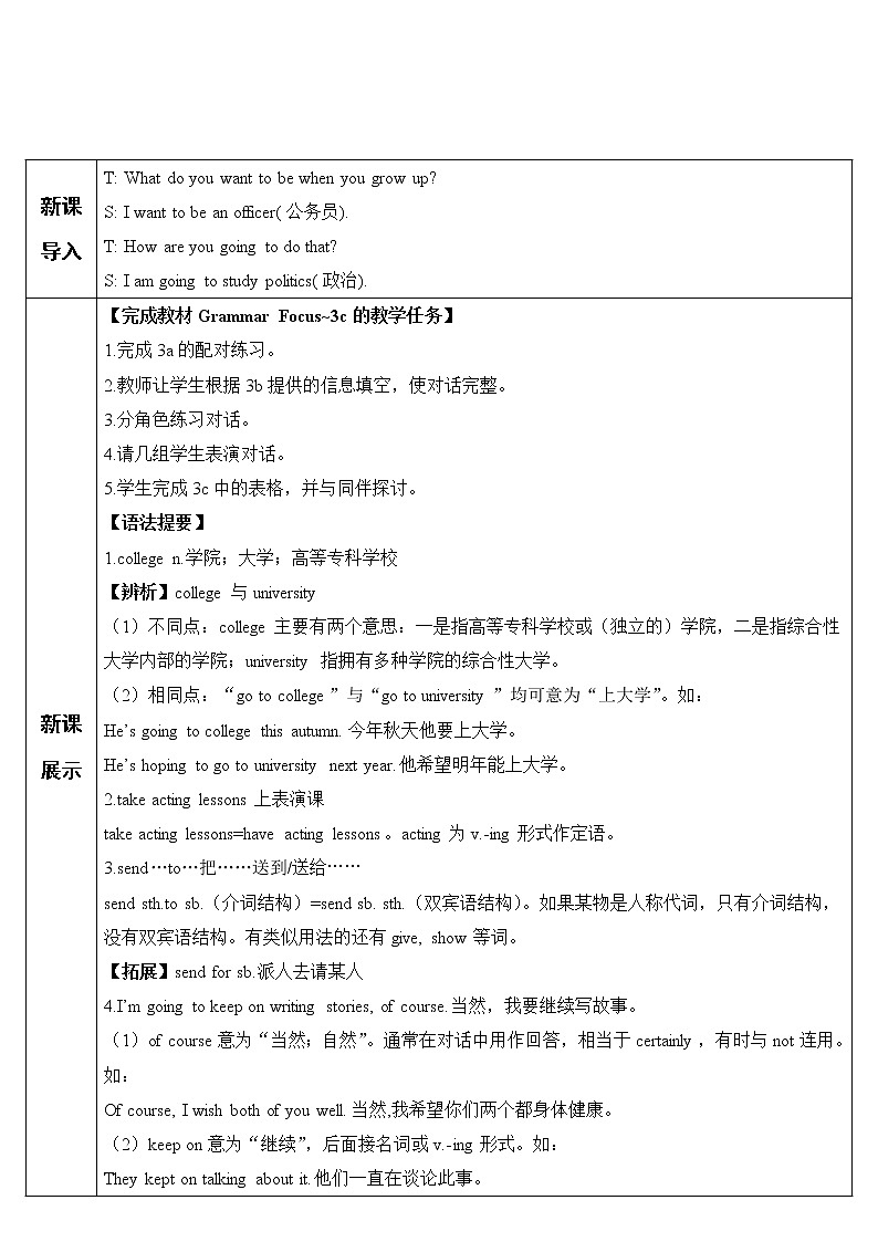 人教新目标版八年级上册英语Unit 6Section A第2课时（导学案）02