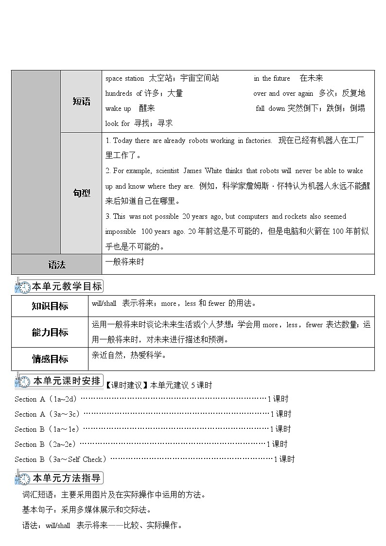 人教新目标版八年级上册英语Unit 7Section A第1课时（导学案）02