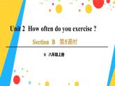 人教新目标版八年级上册英语Unit 2第5课时（Section B 3a-Self Check）课件