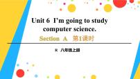 初中英语人教新目标 (Go for it) 版八年级上册Unit 6 I’m going to study computer science.Section A授课ppt课件