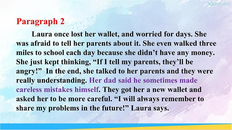 人教新目标版八年级上册英语Unit 10第4课时（Section B 2a-2e）课件07