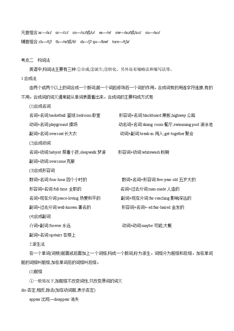 专题14 短文填词（福建）-中考英语知识及解题技巧（仁爱版）02