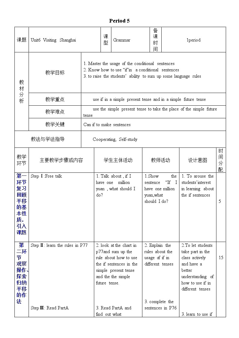 沪教牛津版英语七年级上册 Unit 6PPT课件+教案+单元试卷01