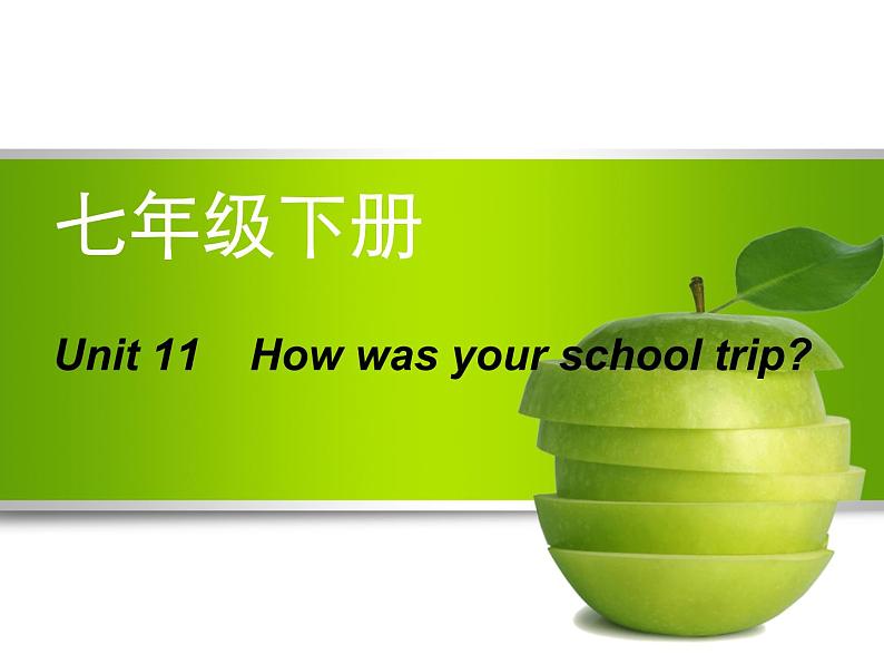 人教版七年级英语下册复习课件Unit11 How was your school trip（16张PPT）01