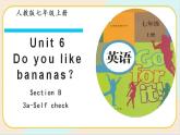 人教版（新目标）英语七年级上册 Unit 6 Section B 3a-Self check 课件