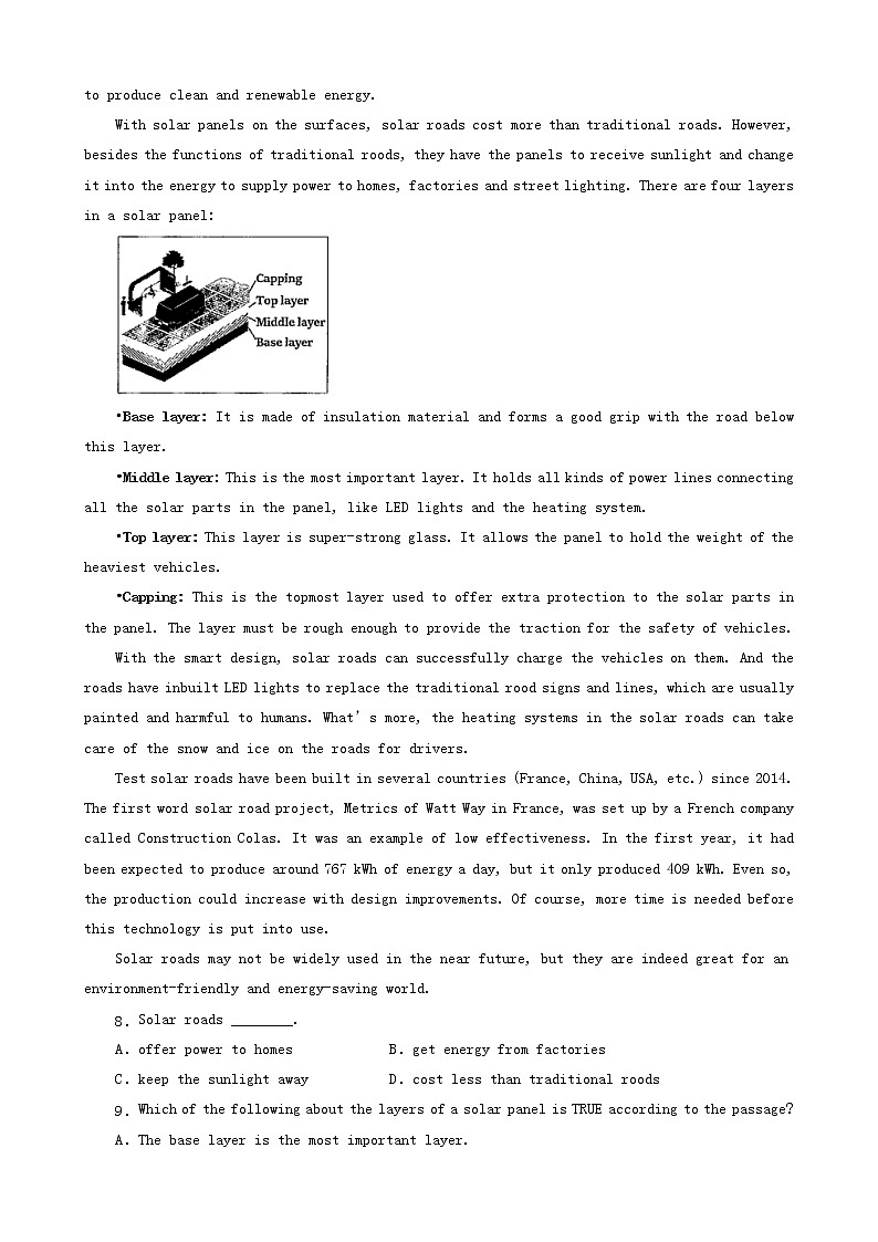浙江省温州市三年（2020-2022）中考英语真题分题型分层汇编-03阅读单选第3页