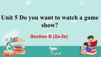 初中英语人教新目标 (Go for it) 版八年级上册Unit 5 Do you want to watch a game show?Section B精品课件ppt