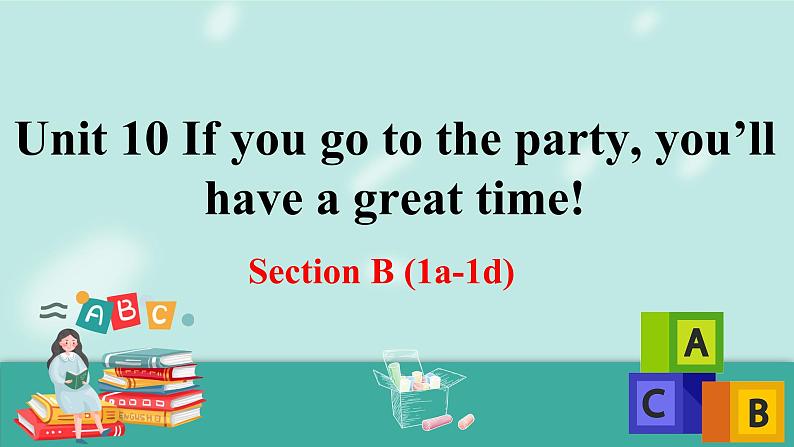 人教版英语八上Unit10 SectionB（1a-1d）课件+音视频素材01