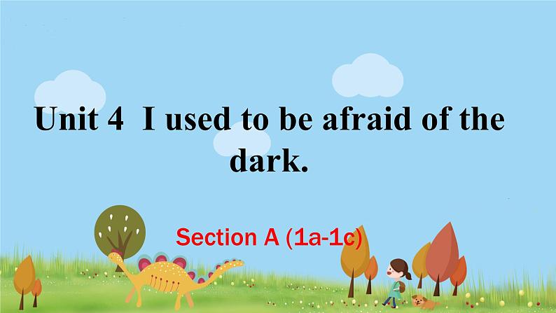 人教新目标 (Go for it) 版英语九年级 Unit 4 Section A （1a-1c） PPT课件+教案+导学案01