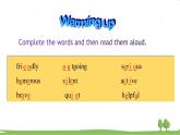 人教新目标 (Go for it) 版英语九年级 Unit 4 Section A （2a-2d) PPT课件+教案+导学案