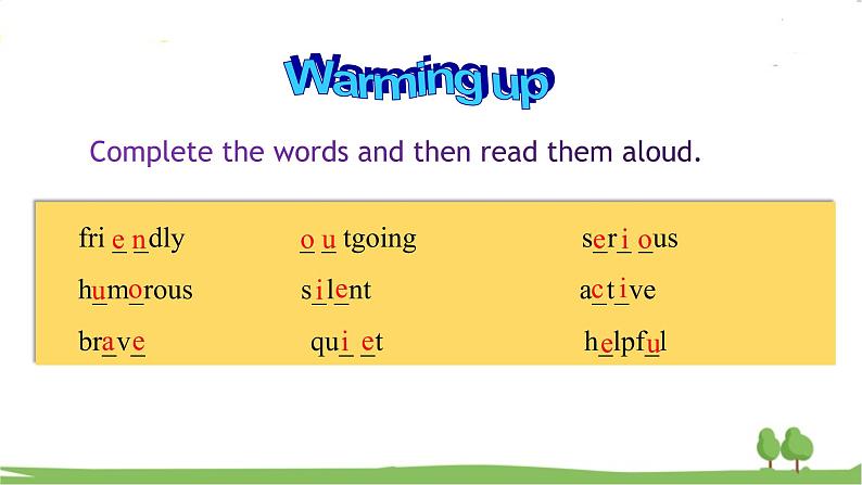 人教新目标 (Go for it) 版英语九年级 Unit 4 Section A （2a-2d) PPT课件+教案+导学案04