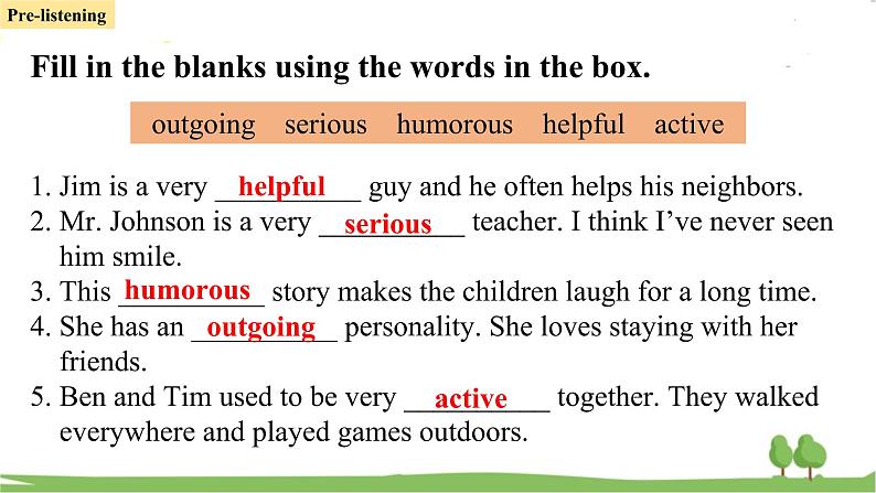 人教新目标 (Go for it) 版英语九年级 Unit 4 Section A （2a-2d) PPT课件+教案+导学案05