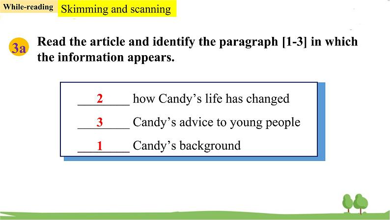 人教新目标 (Go for it) 版英语九年级 Unit 4 Section A （3a-3c） PPT课件+教案+导学案08