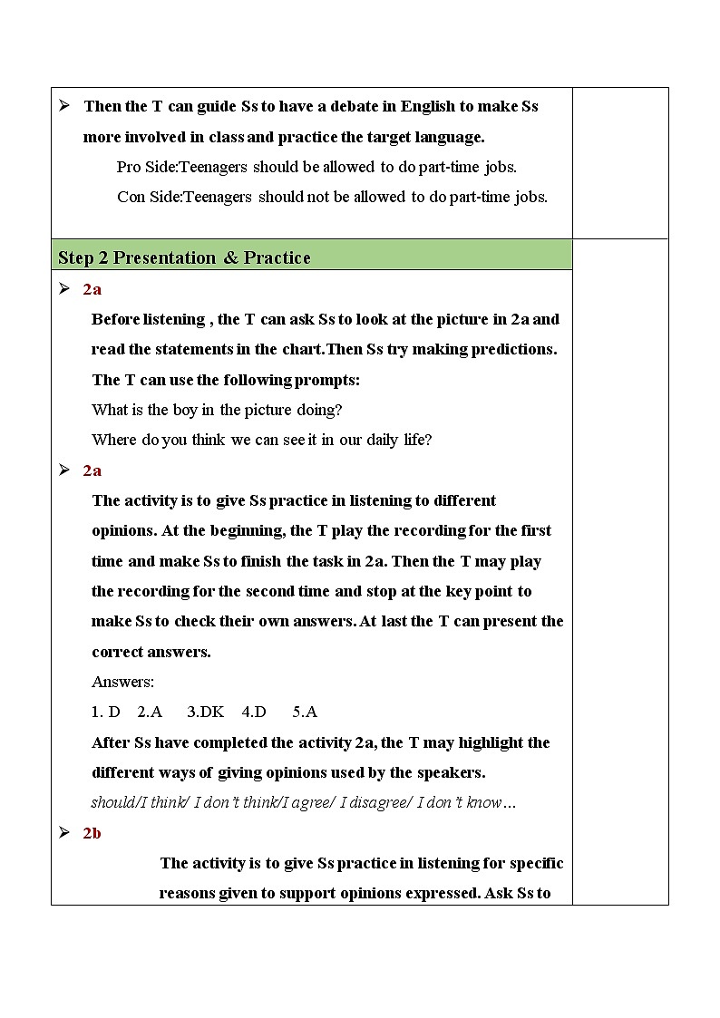 人教新目标 (Go for it) 版英语九年级 Unit 7 SectionA（2a-2d） PPT课件+教案+导学案02