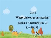 人教新目标 (Go for it) 版英语八年级上册 Unit 1   第2课时（Section A Grammar Focus-3c） PPT课件