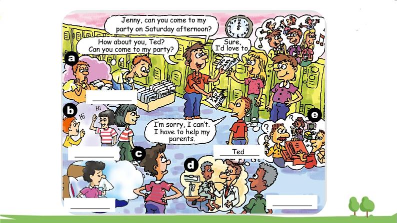 人教新目标 (Go for it) 版英语八年级上册 Unit 9   第1课时（Section A 1a-2d） PPT课件08