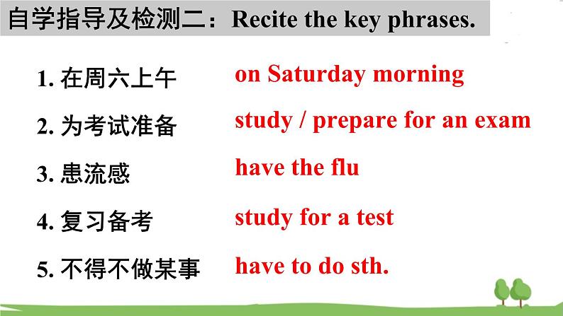 人教新目标 (Go for it) 版英语八年级上册 Unit 9   Review of Unit 9 PPT课件第7页