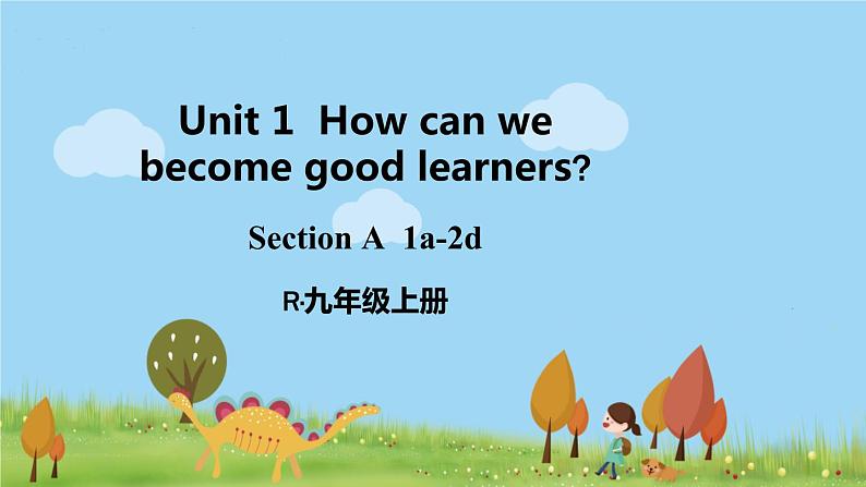 人教新目标 (Go for it) 版英语九年级上册 Unit 1  第1课时(A 1a-2d) PPT课件01