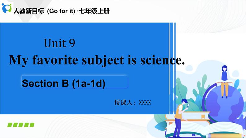 人教新目标Go for it英语七年级上册Unit 9 Section B (1a-1d)课件+音频01