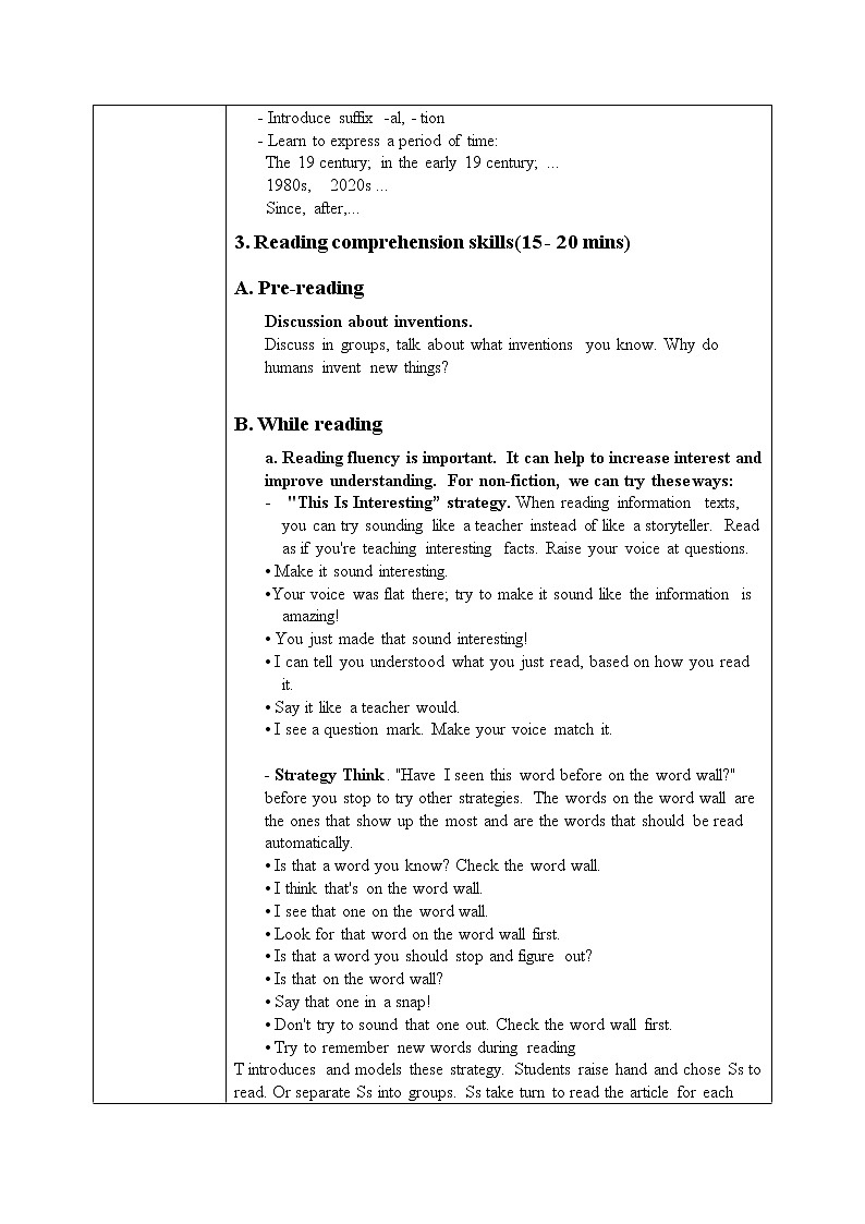 《Unit 4 inventions》 Vocabulary and Reading  课件+教案02