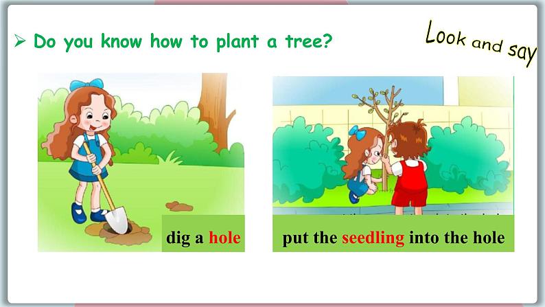 冀教版八年级英语下册--Unit 2 Lesson 7 Planting Trees（课件+素材）08