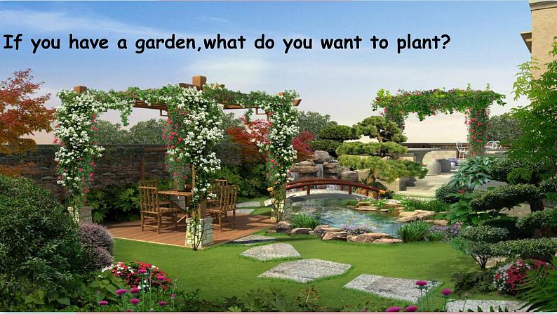 冀教版八年级英语下册--Unit 2 Lesson 10 Make Your Garden Grow!（课件+素材）06