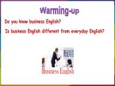 2022--2023学年冀教版八年级英语下册--Unit 5 Lesson 27 Business English（课件+素材）