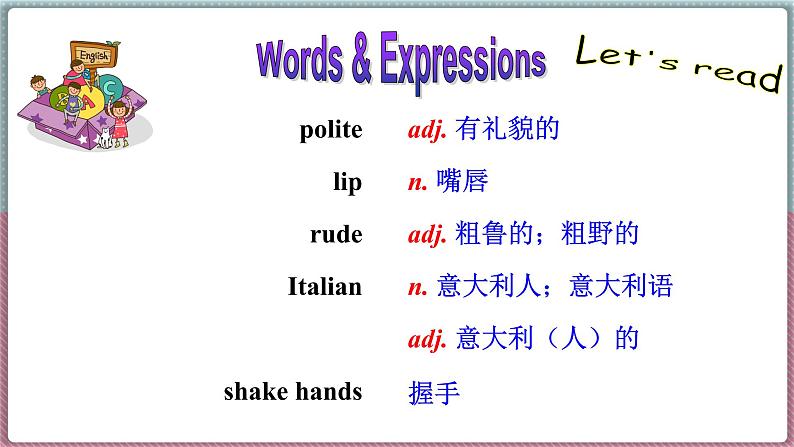 冀教版八年级英语下册--Unit 7 Lesson 40 Body Language（课件+素材）04